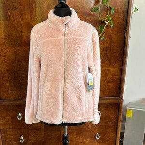 NWT Avalanche Soft Pink Teddy Jacket